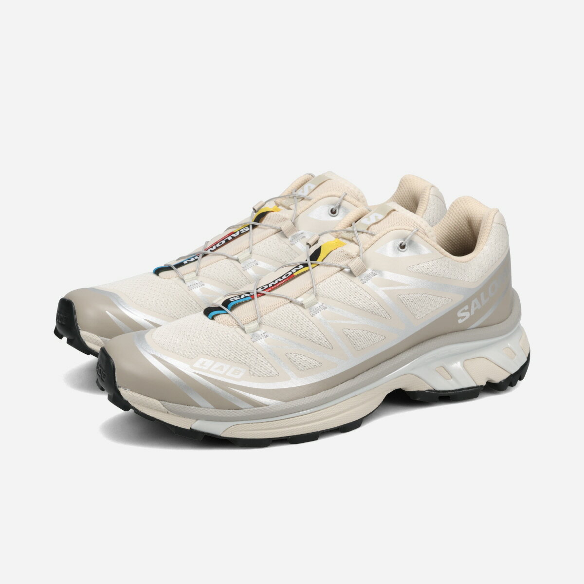 SALOMON XT-6 サロモン エックスティー 6 メンズ レディース スニーカー ローカット RAINY DAY/PALOMA/FTW SILVER ベージュ L47988000