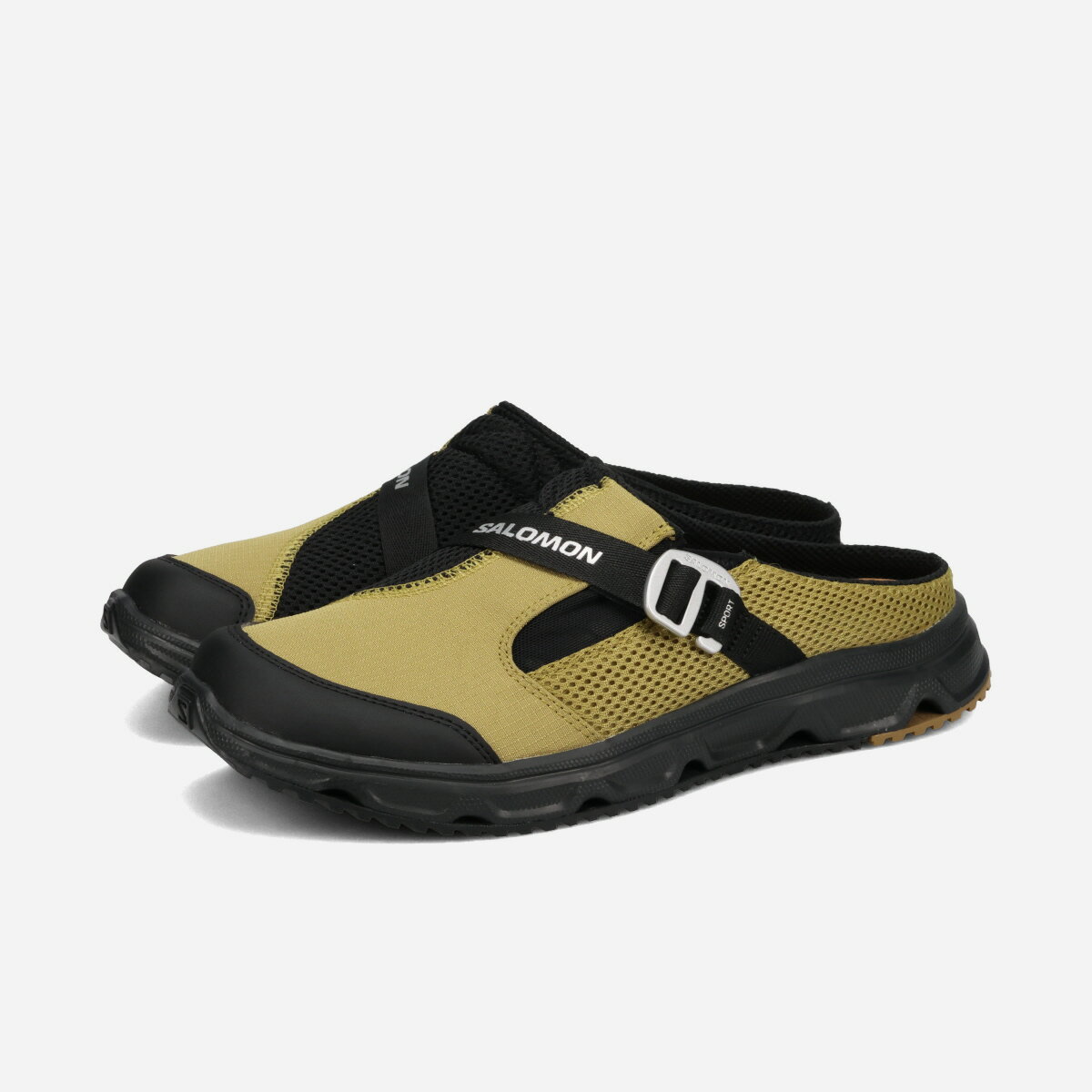Rakuten - SALOMON RX SLIDE 3.0 NOMAD サロモン リラックス スライド 3.0 ノマド メンズ レディース スニーカー ローカット BLACK/WILLOW カーキグリーン L49159200