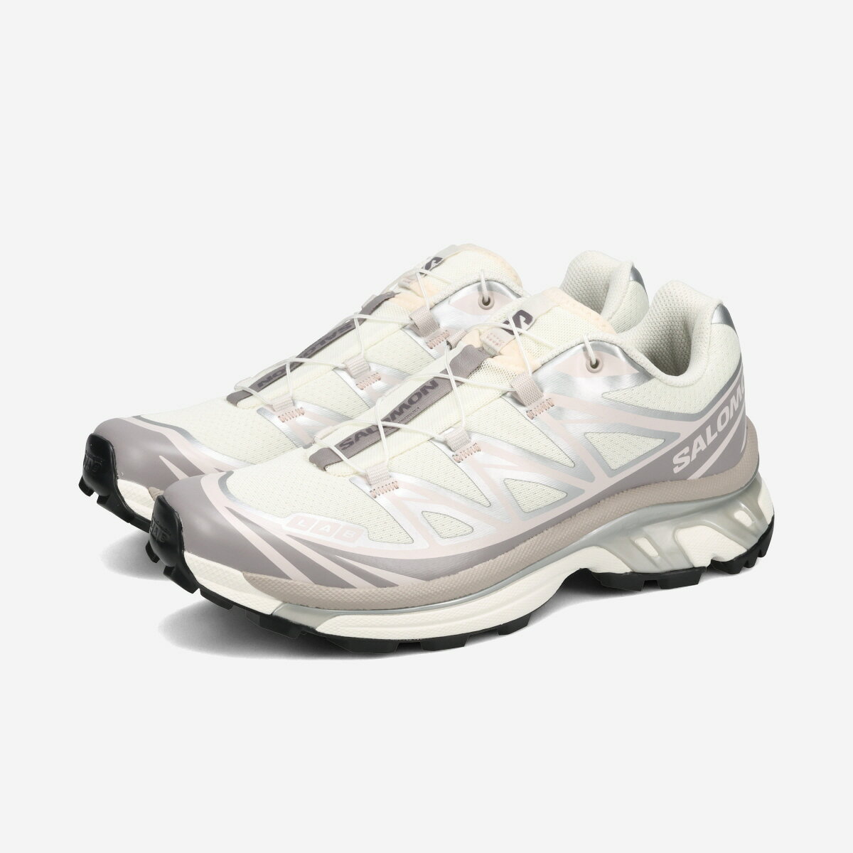 SALOMON XT-6 サロモン エックスティー 6 メンズ レディース スニーカー ローカット VANILLA ICE/FTW SILVER/LILAC ASH ホワイト L45472200