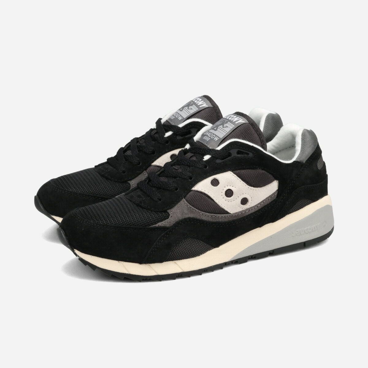 Saucony SHADOW 6000 サッカニー シャドウ 6000 メンズ スニーカー ローカット BLACK/GREY ブラック S70441-62