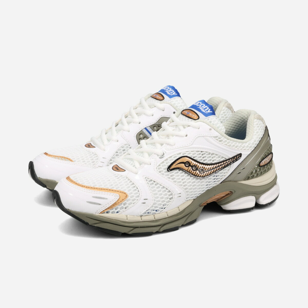 Saucony PROGRID TRIUMPH 4 サッカニー プログリッド トライアンフ 4 メンズ スニーカー ローカット WHITE/LAUREL ホワイト S70704-25