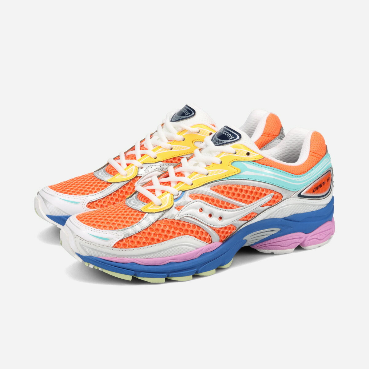 Saucony PROGRID OMNI 9 サッカニー プログリッド オムニ 9 メンズ スニーカー ローカット ORANGE/MULTI オレンジ S70739-53