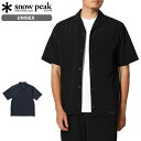 15̂ő SNOW PEAK BREATHABLE QUICK DRY SHIRT Xm[s[N u[Uu NCbN hC Vc Y fB[X TVc SH-24SU001