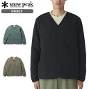 【プライスダウン】 SNOW PEAK FLEXIBLE INSULATED CARDIGAN スノーピーク フレキシブル インシュレイテッド カーディガン メ...