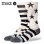 STANCE SOCKS SIDEREAL 2 スタンス ソックス サイドリアル 2 メンズ 靴下 GREY グレー A526D20SID#GRY 【追跡可能メール便・日時指定不可】