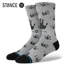 STANCE SOCKS HOUSE OF MANDELA 【NELSON MANDELA】 スタンス ソックス ハウス オブ マンデラ GREY 【追跡可能メール便 日時指定不可】