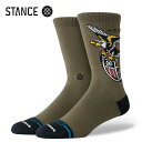 STANCE SOCKS THE EAGLE CREW スタンス ソックス ザ イーグル クルー メンズ レディース 靴下 A555C25THE【追跡可能メール...