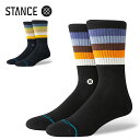 STANCE SOCKS MALIBOO CREW スタンス ソックス マリブ クルー メンズ レディース 靴下 A556C24MAL【追跡可能メール便・日時指...