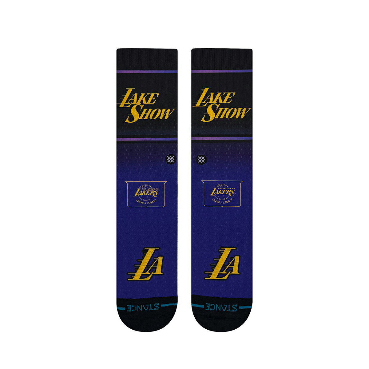 STANCE SOCKS LAL CE25 スタンス ソックス ロサンゼルス・レイカーズ 2025 シティ エディション メンズ レディース 靴下 A556D24LAL【追跡可能メール便・日時指定不可】