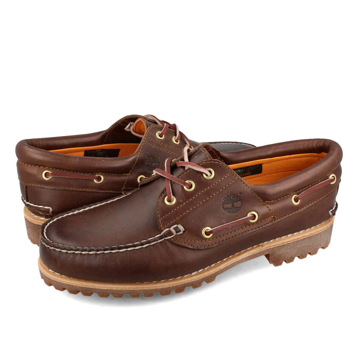 15時までのご注文で即日発送 TIMBERLAND 3EYELET CLASSIC LUG ティンバーランド 3アイレット クラシック ラグ BROWN メンズ 30003