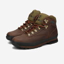 15時迄のご注文で即日発送可 TIMBERLAND EURO HIKER LEATHER ティンバーランド ユーロ ハイカー レザー メンズ ブーツ BROWN ブラウン 95100