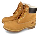 【プライスダウン】 15時迄のご注文で即日発送可 TIMBERLAND 6inch PREMIUM FUR/WARM LIN ティンバーランド 6インチ プレミアム FUR/WARM LIN メンズ ブーツ WHEAT NUBUCK ブラウン a2e31