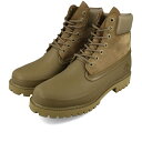 【プライスダウン】 15時迄のご注文で即日発送可 TIMBERLAND RUBBER TOE 6inch-REMIX ティンバーランド ラバー トゥ 6インチ リミックス メンズ ブーツ OLIVE NUBUCK グリーン a5qyr