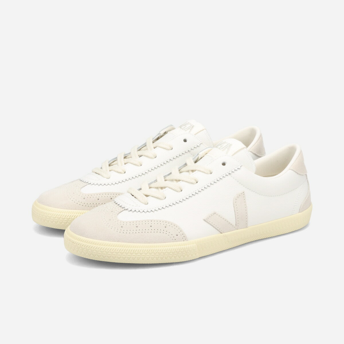 Rakuten - 【40%OFF】 VEJA VOLLEY ヴェジャ ボレー メンズ レディース スニーカー ローカット WHITE NATURAL ホワイト VJVO203852