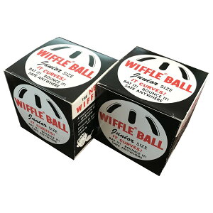 ウィッフルボール ジュニアボール 2個セット 箱入 WIFFLE Ball 日本正規品