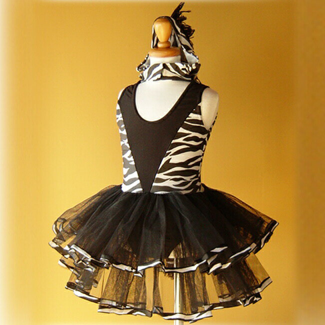 【バレエ衣裳売り切りセール】 【ページ掲載の在庫限り/取り寄せ不可】 キャラクター チュチュ ゼブラ 【土日祝出荷不可】 【バレエ 衣装 レオタード 子供 こど...