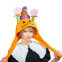 パタパタハット パンプキンケーキ908944 【ハロウィン 衣装 コスプレ 女の子 男の子 飾り 帽子 パーティー 子供 キッズ 大人 かわいい かぼちゃ パン...