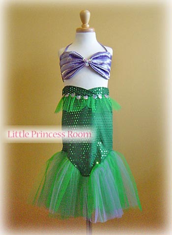 子供用ドレス＜マーメイド・プリンセス＞キュートな人魚姫に大変身！