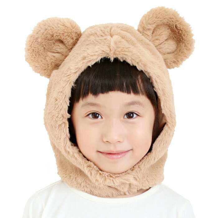 ＜もふもふくまちゃん＞【アニマル 動物 クマ コスプレ コスチューム キャラクター パーティー イベント グッズ 記念写真 写真撮影 お遊戯会 もこもこ ふわふわ 撮影小物 男女兼用 男の子 女の子 パーティーグッズ どうぶつ クリスマス】【あす楽対応】のサムネイル