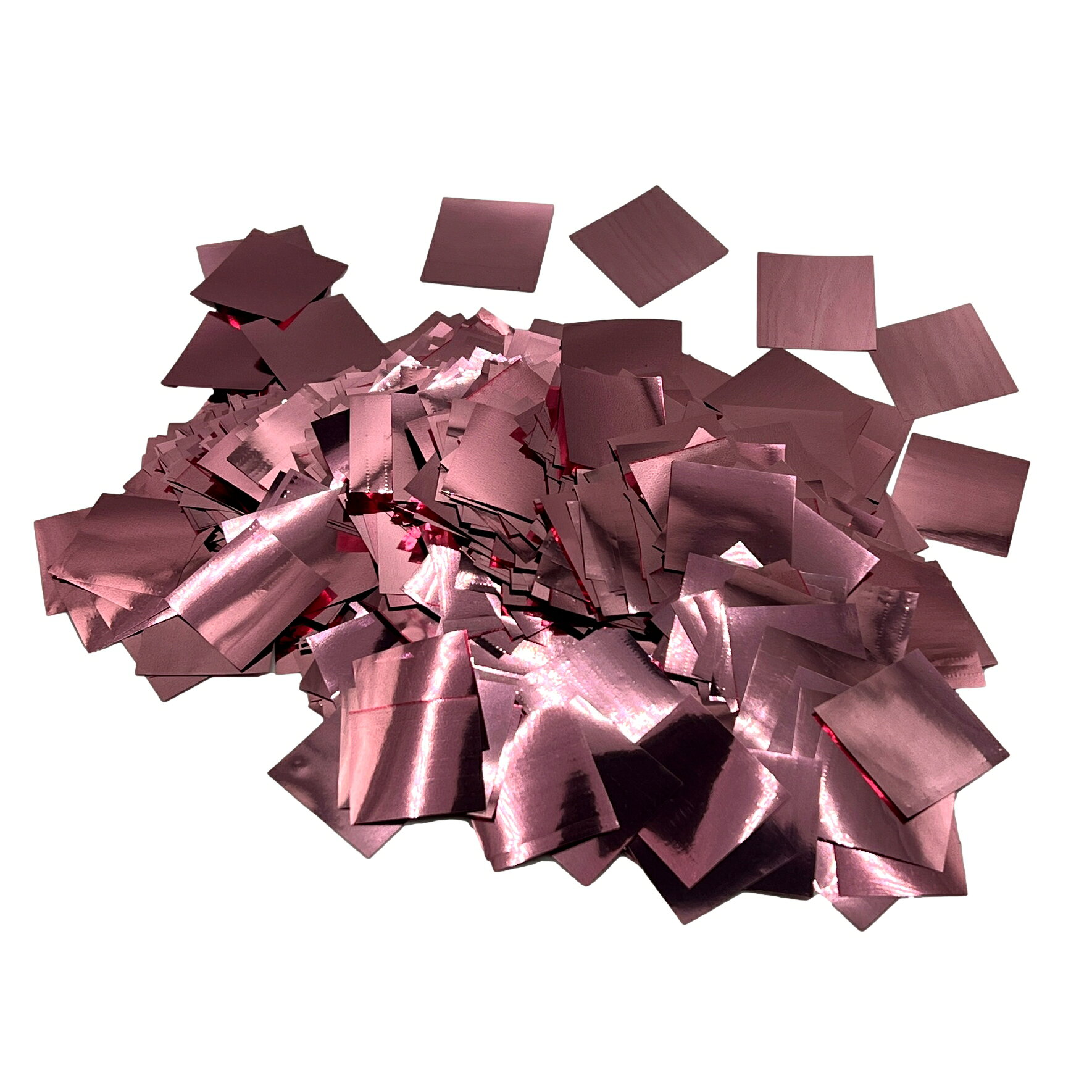 チェリーピンク紙吹雪 桜色 1キロ 業務用 キラキラ コンフェッティ confeti 1kg メタル 25mm×25mm 正方形 内容量 特殊効果 劇場 コンサート ライブ クリスマス パーティ コンクール