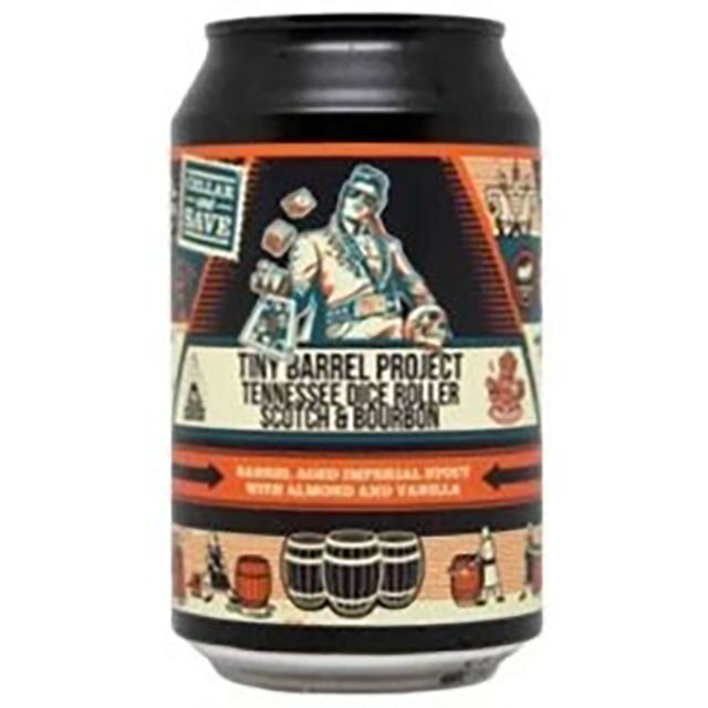 [168708]マッド・サイエンティスト テネシー・ダイス・ローラー スコッチ＆バーボンウイスキー樽熟成インペリアルスタウト 11.3/330