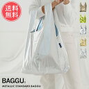 バグゥ エコバッグ メール便送料無料 METALLIC BAGGU バグゥ エコバッグ STANDARD 正規品 【 メタル メタリック バッグ 光沢 華やか バグー エコバック トートバッグ 折りたたみ 折り畳み おしゃれ レジカゴ ショッピングバッグ スタンダード Mサイズ マチ広 】母の日