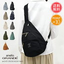 メール便送料無料 anello GRANDE MOIST クロス ボディバッグ 【 アネロ グランデ モイスト b5 ボディバック 斜め掛け 斜めがけ 軽量 軽...