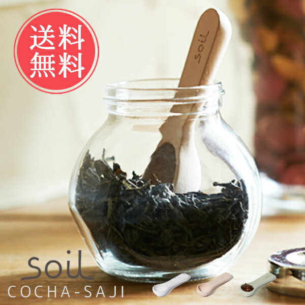 メール便送料無料 soil（ソイル） 珪藻土小茶さじ【お茶 粉末 乾燥剤 吸水性 調湿性 消臭性 天然素材 ..