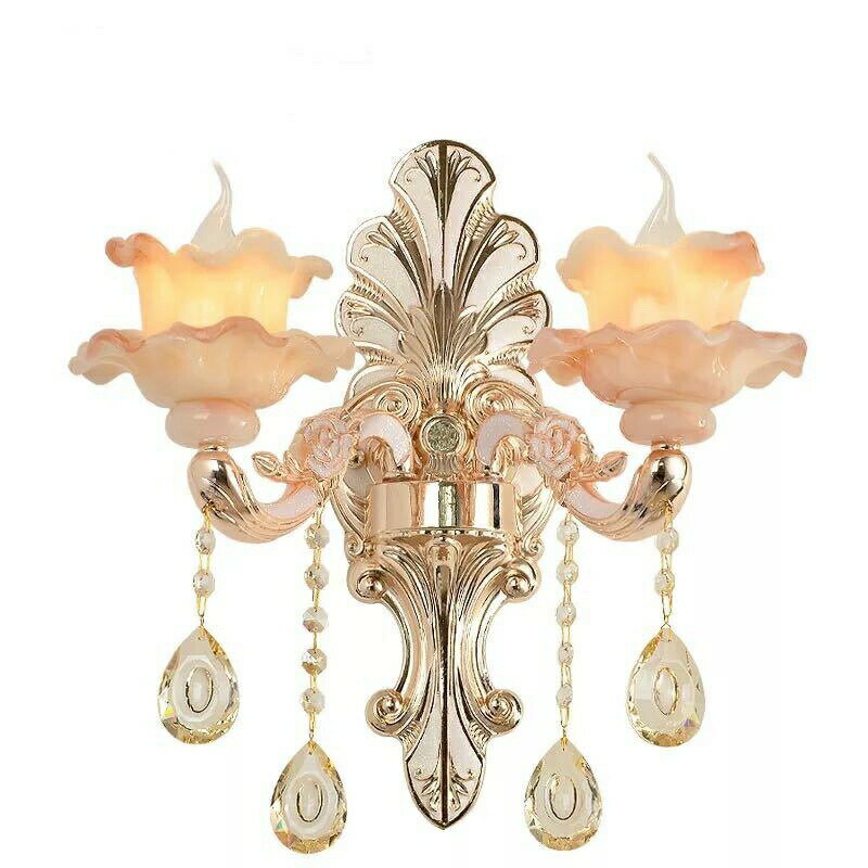 ～生活をカラフル&オシャレに～ 壁掛け照明 壁掛け灯 インテリア照明 ．水晶壁掛け灯