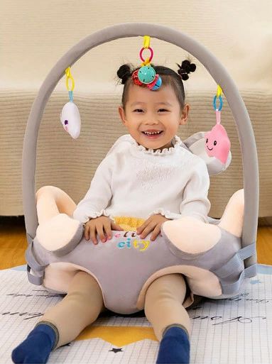 ベビーソファー お座り練習 ベビーチェア赤ちゃん ソファ ベビー椅子 幼児用 子供用 ソファチェア安全クッション ぬいぐるみ ソファ ふわふわ コットン 枕 首座り 安定感 可愛い ソフトチェア 赤ちゃん お座り クッション 可愛い 出産祝い ギフト
