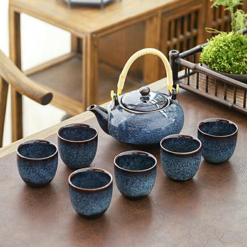ワイヤードローイング用の中国のシンプルな家庭用セット,セラミックティーセット,家庭用会社のオープニングアクティビティ,ギフト