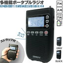 ポケットラジオ ワイドFM FM AM 対応 ポータブルラジオ 2カラー セットあります 音楽プレイヤー MP3 スピーカー ブルートゥース bluetooth 充電式 時計 目覚まし時計 自動オン 携帯ラジオ ミニラジオ 小型 災害時 緊急時 災害道具 TYPE-C 2000mAh ストラップ付