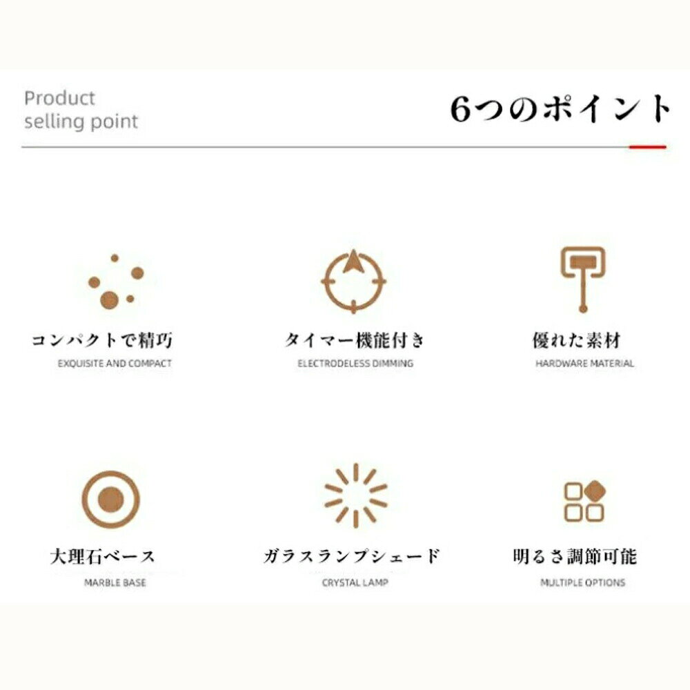 タイマー機能付き 灯 大理石 キャンドルウォーマー ランプ キャンドル キャンドル...