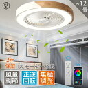 シーリングファンライト LED 天然木 シーリングファン 調光調色 シーリングライト おしゃれ 6段風量調節 リモコン付き 扇風機 照明器具 天井照明 省エネ 常夜灯