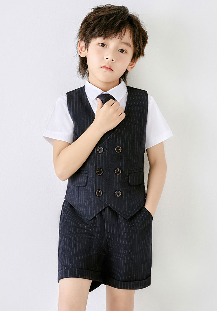 L’s Shop Onlineの子供服 入園 入学式 100-180cm 女の子 男の子 フォーマルスーツ 卒園式 卒業式 ジュニア ピアノ発表会 スーツ キッズ 小学生 中学生 高校生 チアガール 衣装 子供 スーツ コンクール 七五三 結婚式 誕生日｜アングル2
