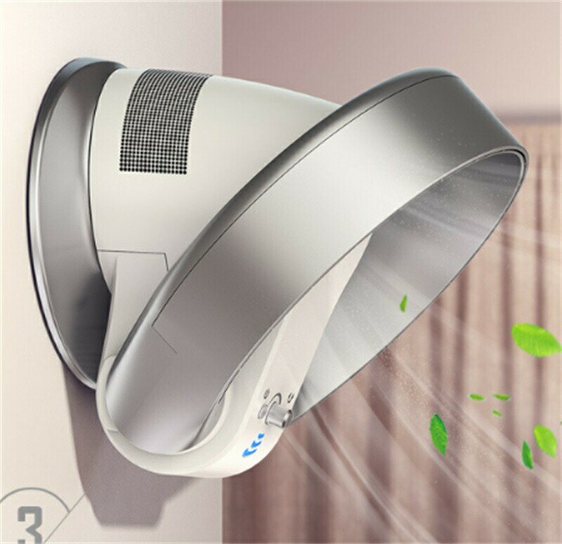 [梅雨対策※空気清浄] サーキュレーター 首振り 上下左右 壁掛け 羽根なし扇風機 7段階風量切替 リモコン付き 卓上 扇風機 ファン 安心安全 リモコン付き ブレードレス扇風機 おしゃれ 送料無料 角度調節 除湿 熱中症対策