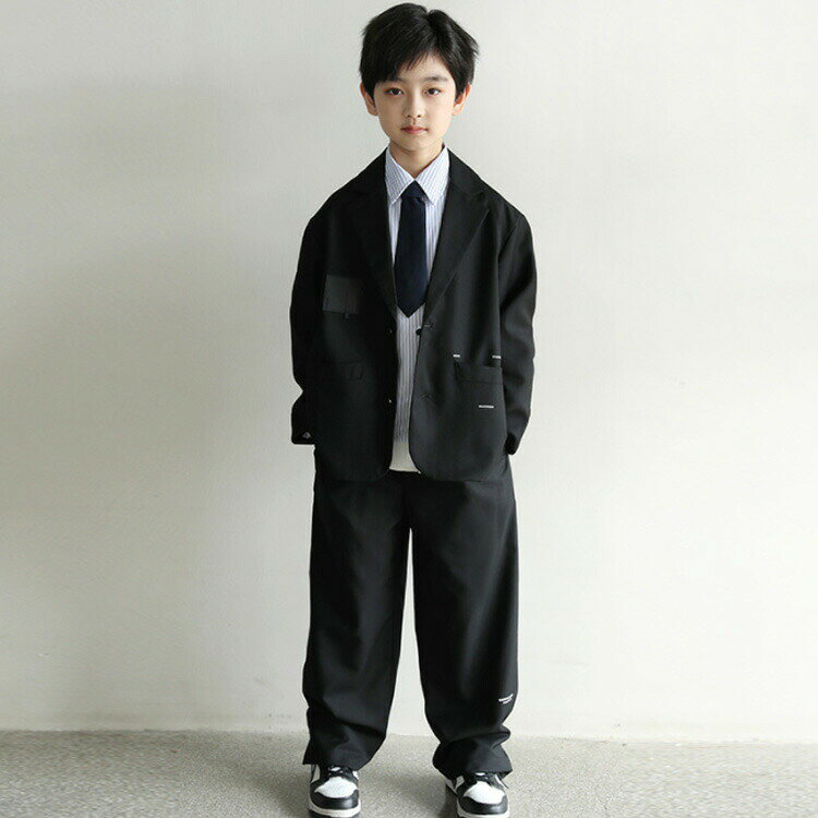 子供 スーツ 卒業式 男の子 大きいサイズ カジュアルスーツ 子供服 セットアップ ...
