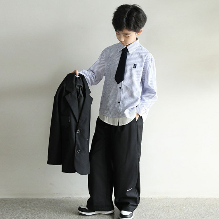 子供 スーツ 卒業式 男の子 大きいサイズ カジュアルスーツ 子供服 セットアップ ...