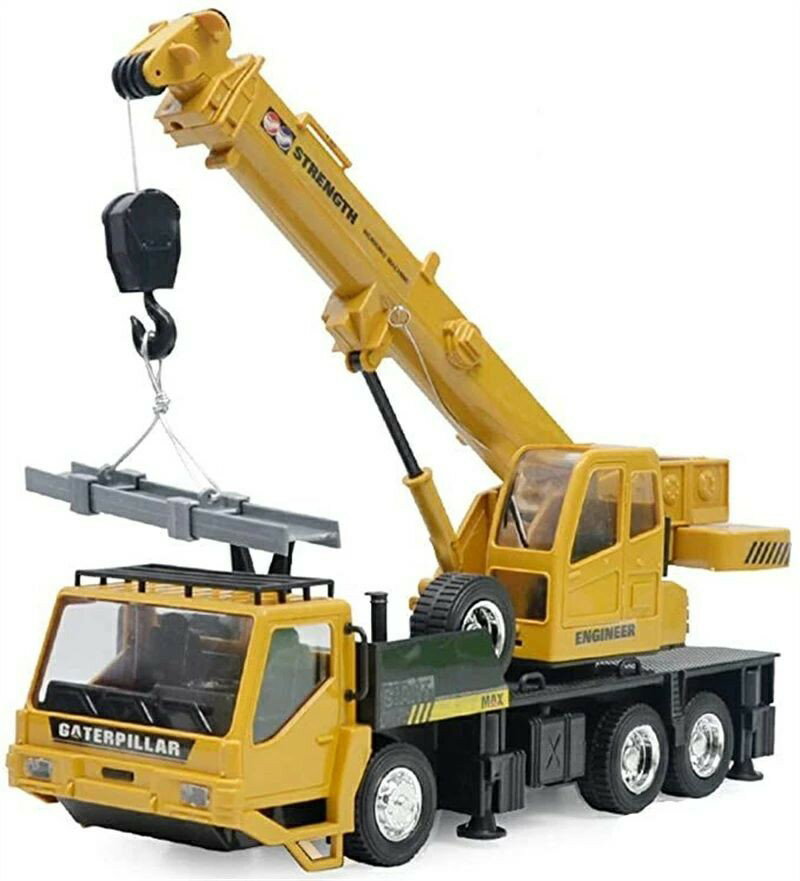 建設用クレーンおもちゃ 建設車両 工事車両 作業車両 重機 働く 車 車おもちゃ 多機能クレーン おもちゃ ブロックRCブルドーザー エンジニアリング車両 おも...