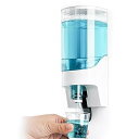 Umimile マウスウォッシュ ディスペンサー 詰め替え 壁掛け 900ml マウスウォッシュ ボトル 洗口液 (ホワイト)(4)