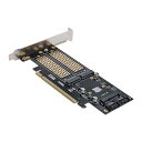 Cablecc PCI Express PCI-E 3.0&Dual SATA to NGFF NVME MSATA M-Key B/M-key SSD Car...