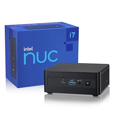 Intel nuc 11 Pro Kit ミニpc 第11世代 Intel Core i7-1165G7 32GB DDR4 1TB SSD M.2 NVMe PCle4.0 4コア 8スレッド 12 MB キャッシュ（2.8-4.7GHz） W