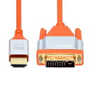 CYケーブル 4K DVI 24+1 - HDMI ウルトラソフト ハイフレックス HDTVケーブル ハイパースーパーフレキシブルコード 高速タイプAオス-オス コンピューターHDTV用(2)