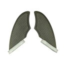 ボードフィン Keel fin 2フィン 2枚セット サーフィン スラスタ surfboard fins FUTURE&FCS&FCS2 (ブラック FCS2....