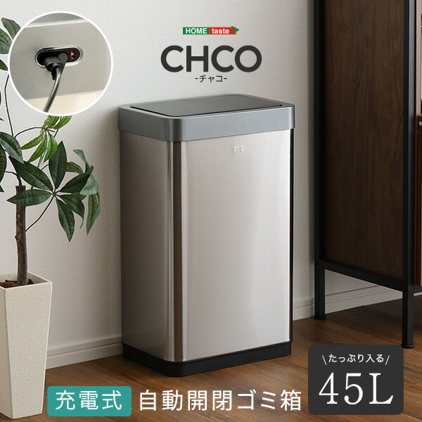 自動開閉ゴミ箱45Lダストボックス...