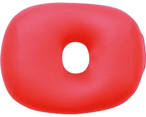 体にフィットする穴あき枕