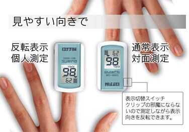 らいふさぽーとのパルスオキシメータ　パルスフィット / BO-650　プリンセスローズ｜アングル2