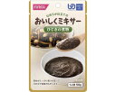 【商品説明】 ・調理しづらい素材を選び、ご家庭での食事をミキサーにかけました。 ・ご家庭では手間のかかるミキサー食を、便利に使えるレトルトパウチ食品にしました。 ・食材の風味を大切にした、おいしいミキサー食です。 ・具材がたっぷり煮汁を吸って、口の中で旨味が広がります。 【仕　様】 ●原材料／ひじき（韓国産）、大豆水煮、にんじん、砂糖、清酒、しょうゆ、発酵調味料、しいたけエキス、こんぶエキス／加工デンプン、調味料（アミノ酸等）、（一部に小麦・大豆を含む） ●栄養成分／（1袋当たり）エネルギー38kcal、たんぱく質1.3g、脂質0.6g、炭水化物6.9g、食塩相当量0.5g ●アレルギー／小麦・大豆 ●賞味期限／製造後1年6ヶ月 ●ユニバーサルデザインフード／かまなくてよい（区分4） ●生産国／日本 ※賞味期限がございますので、全てお取寄せとなります。 ※商品内容、商品名等が予告なく変更される場合がございます。すべての人が食べやすい「ユニバーサルデザインフード」 年齢を重ね、かむ力や飲み込む力が弱くなってくると、食事を楽しめなくなったり、栄養不足になったりしがちです。「ユニバーサルデザインフード」は、そうした方々のために、食べやすく配慮された加工食品です。主食から主菜、副菜まで種類も豊富。レトルトや冷凍食品などの形で販売されており、食べにくくなった方のふだんの食事として、また、介護食として、手軽に利用できます。 ユニバーサルデザインフードとは、日常の食事から介護食まで幅広く使用できる、食べやすさに配慮した食品です。その種類もさまざまで、レトルト食品や冷凍食品などの調理加工食品をはじめ、飲み物やお食事にとろみをつける「とろみ調整食品」などがあります。 ユニバーサルデザインフードのパッケージには必ずユニバーサルデザインフードのロゴマークが記載されています。 これは日本介護食品協議会が制定したユニバーサルデザインの規格に適合する商品だけについているマークです。消費者が選びやすいよう、どのメーカーの商品にも「かたさ」や「粘度」の規格により分類された4つの区分が表示されています。