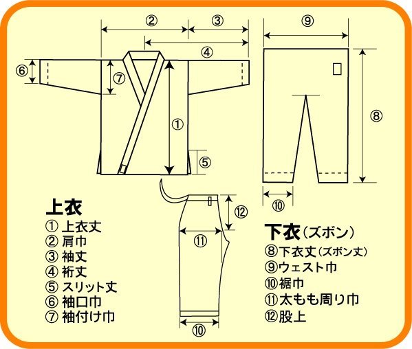 東京堂 空手着上下白帯セット 空手衣 練習用/初心者用 空手道袋付き【KA-9】 KA9 3