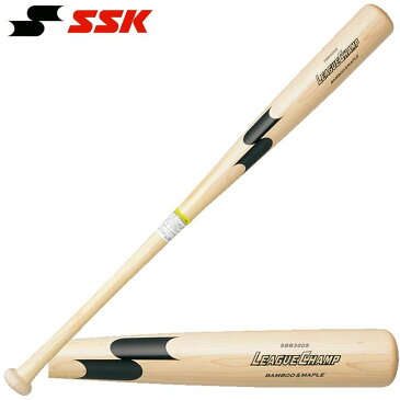 SSK 野球 硬式木製バット リーグチャンプ LAMI 竹＋メイプル ラミバット SBB3005-10